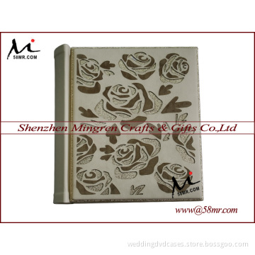Latest Wedding Leather Photo Album Cover Design,Velvet Self Mount Album Cover